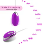 20 Speed Powerful Vibrating Egg F