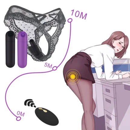 Remote Control Wearable Vibrator B