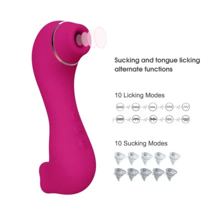 Sea Lion Tongue Licking Vibrator A