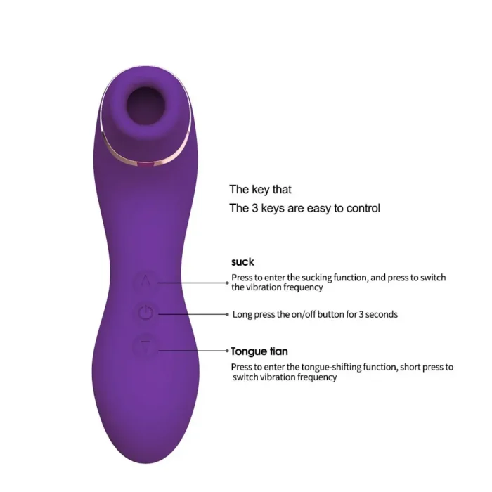 Sea Lion Tongue Licking Vibrator D