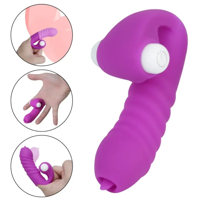 Strapon Finger Sleeve Vibrators B